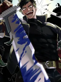 ปกมังงะ B-Rank Adventurer With an Evil Look Becomes a Daddy to the Protagonist and His Childhood Friends - นักผจญภัยแรงค์ B หน้าตาชั่วร้าย กลายเป็นพ่อของพระเอกและเพื่อนสมัยเด็ก